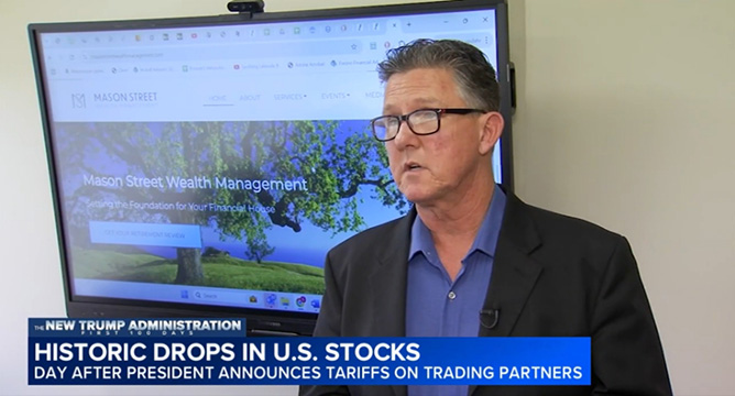 video screencapture of Sean Mason on TV